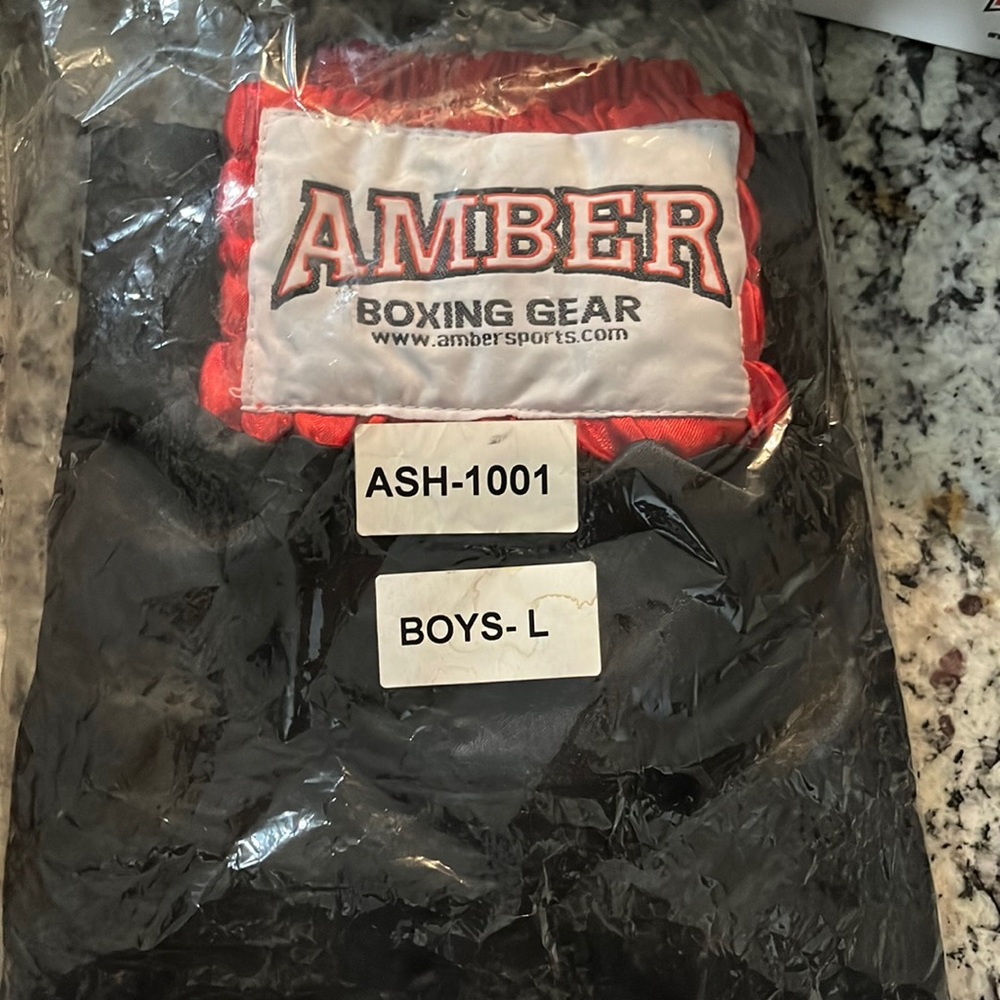 New Amber Boxing shorts. Still in its bag